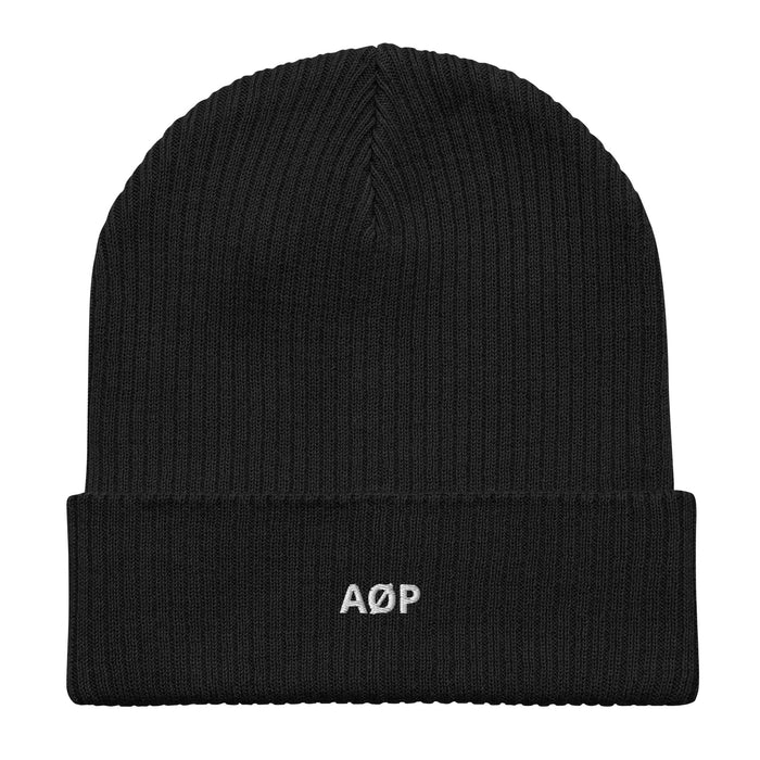 AØP SF beanie - Black