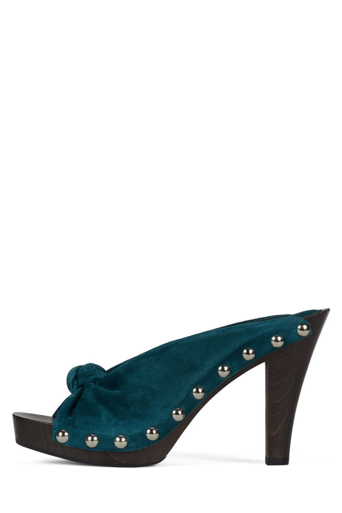 Turquoise Suede / 6