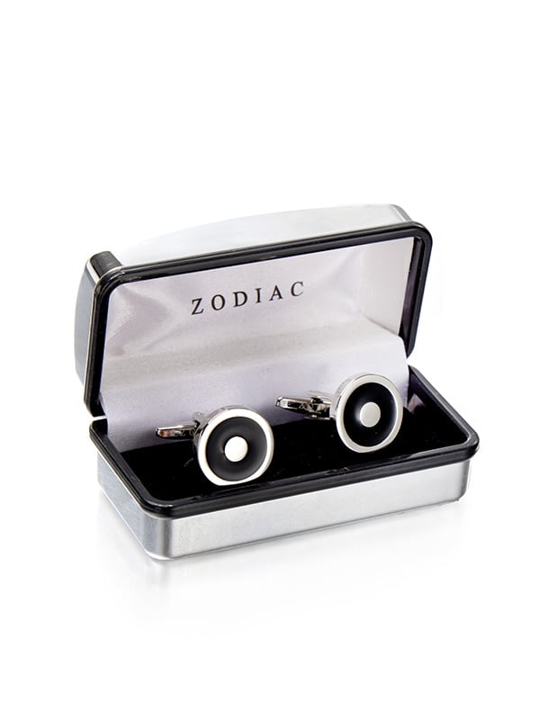 Black Enamel Cufflinks
