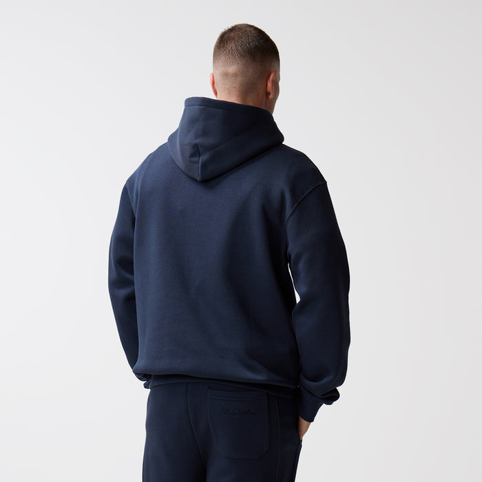 Box Fit Hoodie | Navy