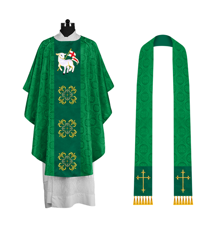 Damask / Green