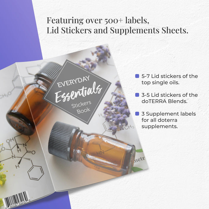 Everyday Essentials Sticker Book at Your Oil Tools