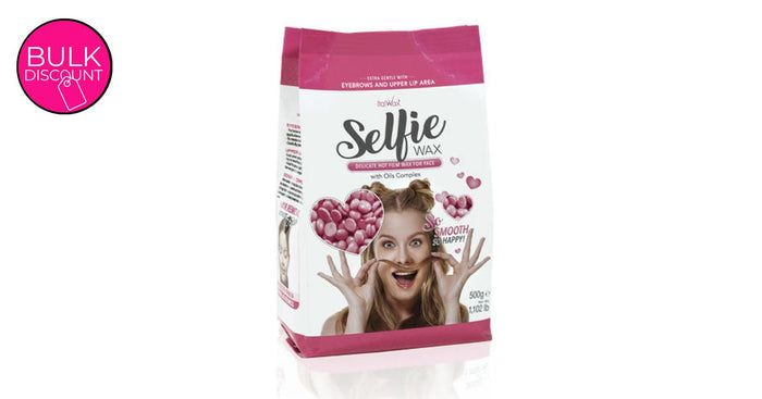 Italwax SELFIE Hot Film Wax in Granules For Face (500g)
