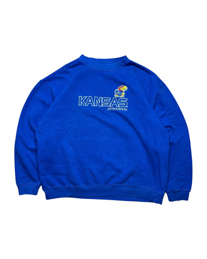 Kansas Vintage Outline Crew