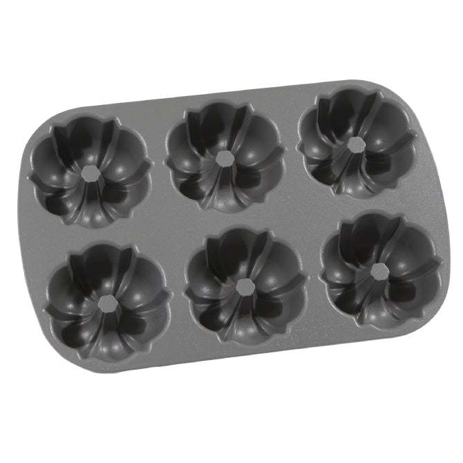 Mini Bundt Pan - 6 Forms