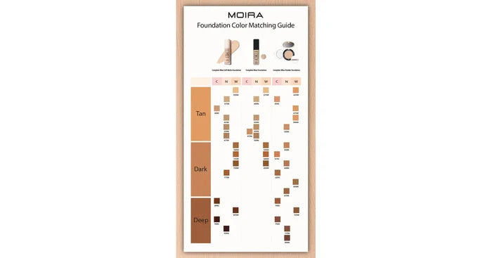 MOIRA Complete Wear Soft Matte Foundation 700W
