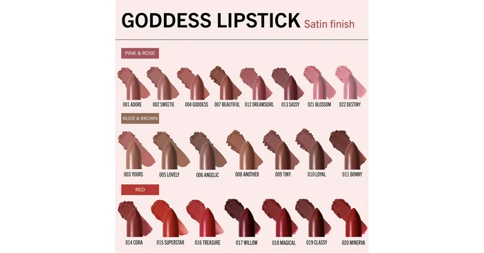 MOIRA Lip Goddess Lipstick - Magical