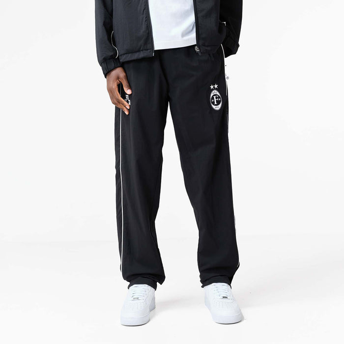 Nylon Football Tracksuit | Black
