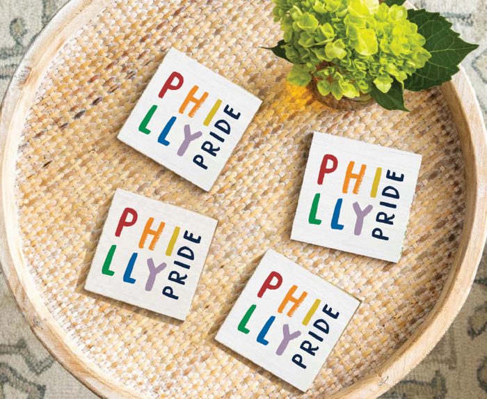 Philly Pride Coasters