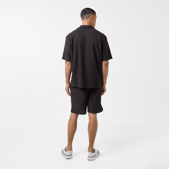 Pleated Shirt | Black