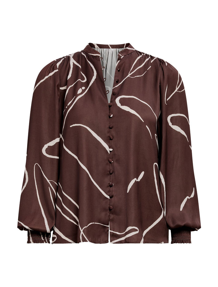 Savannah Button Up Blouse Forever New