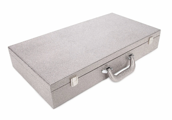 Silver Mahjong Set