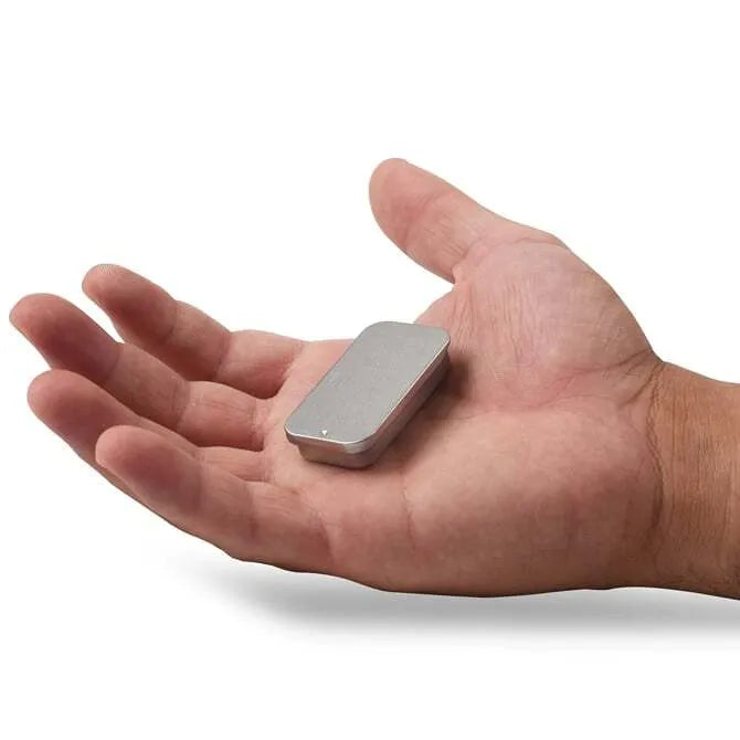 Small Silver Slide Top Tin