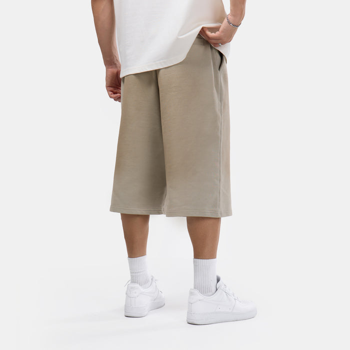 Spray Washed Longline Short | Stone