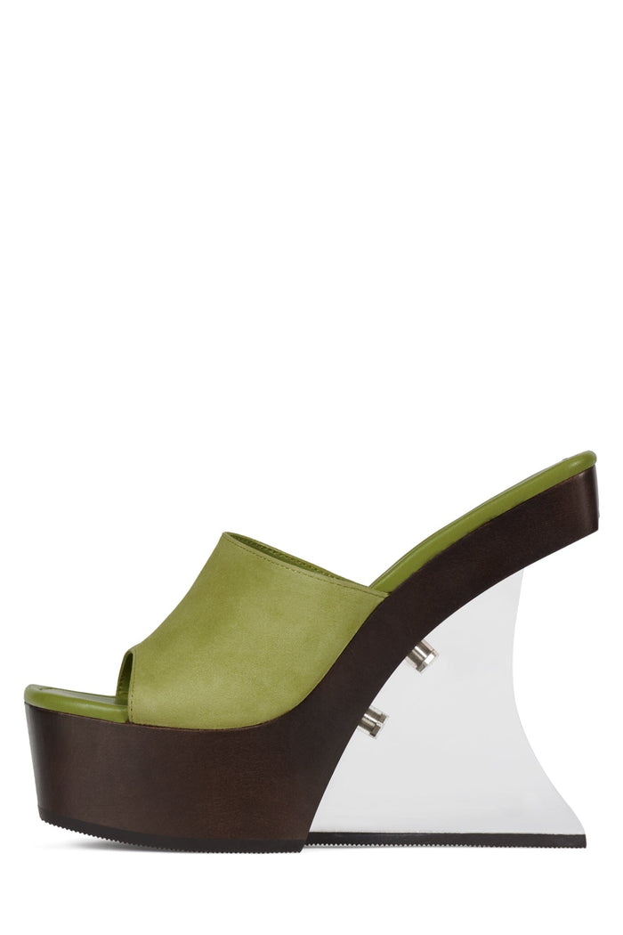 Chartreuse Suede / 6
