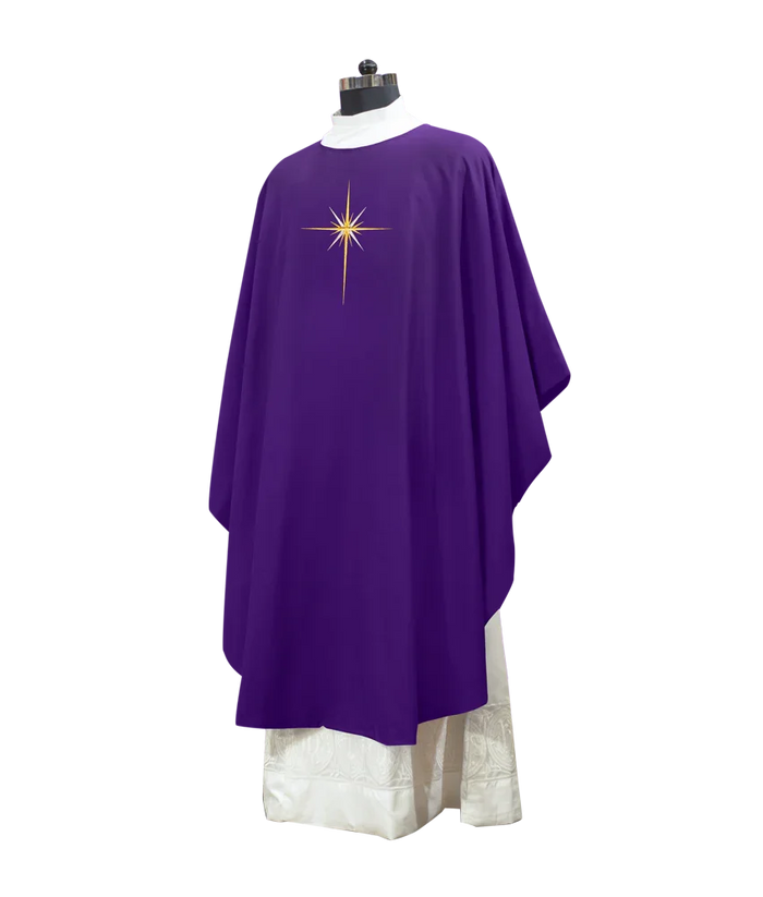 Advent Gothic Chasuble - Silent Night