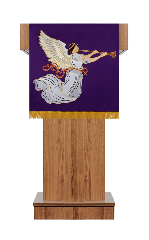 Advent Pulpit/Lectern - O Come let Us Adore Him
