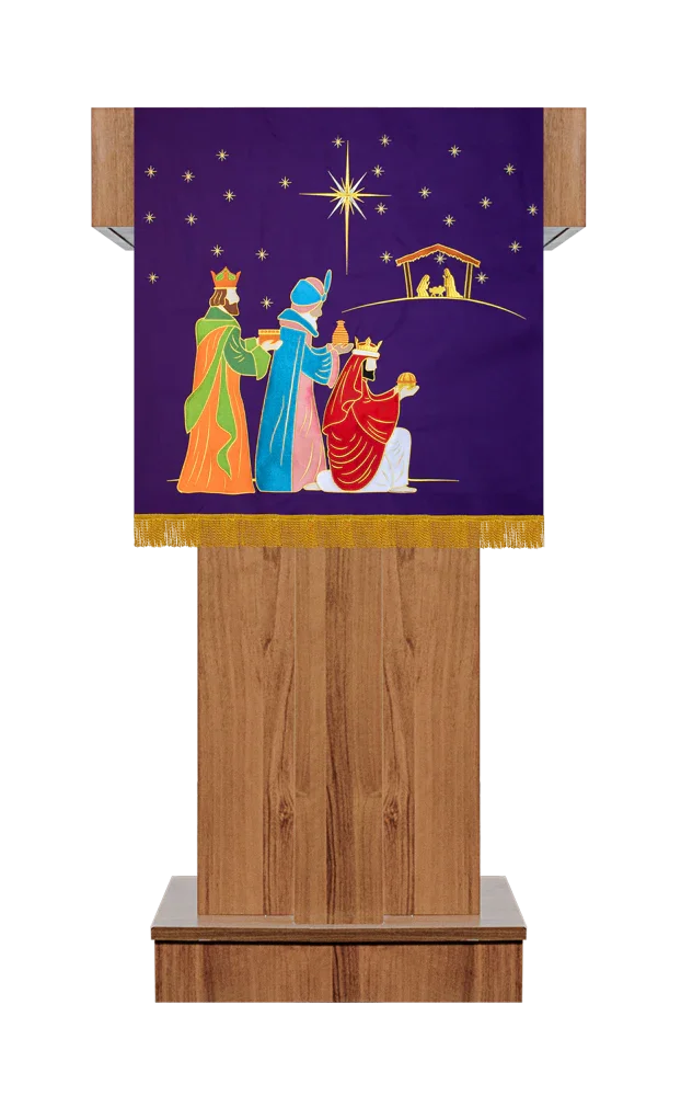 Advent Pulpit/Lectern - Silent Night
