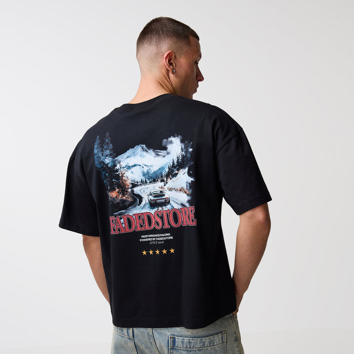 Alpine Tour T-Shirt | Black