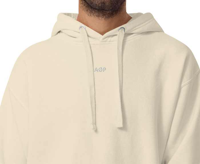 AØP Esso Heavyweight Hoodie - Biege