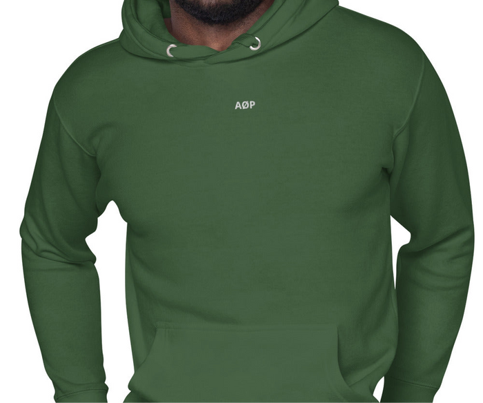 AØP Esso Hoodie - Forest Green
