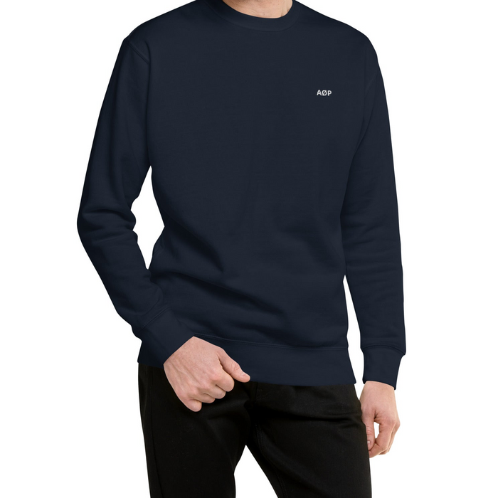AØP Esso Sweatshirt - Navy blue