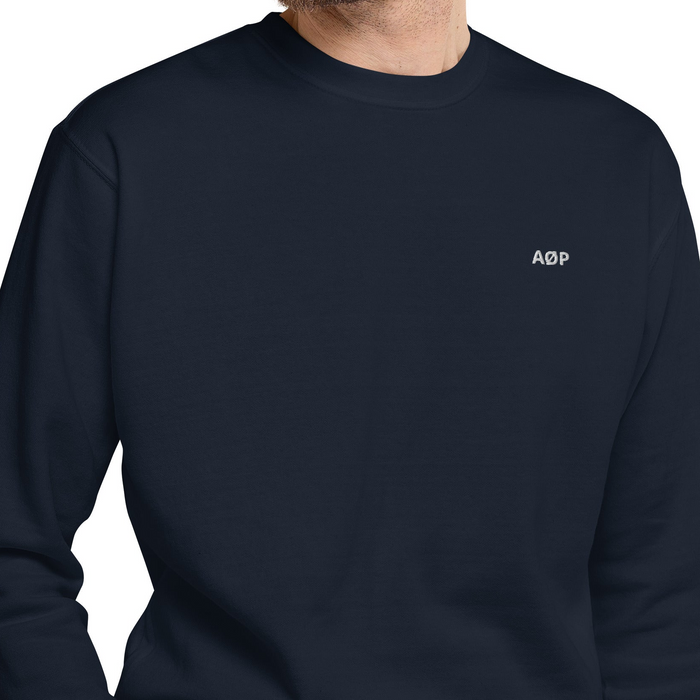 AØP Esso Sweatshirt - Navy blue