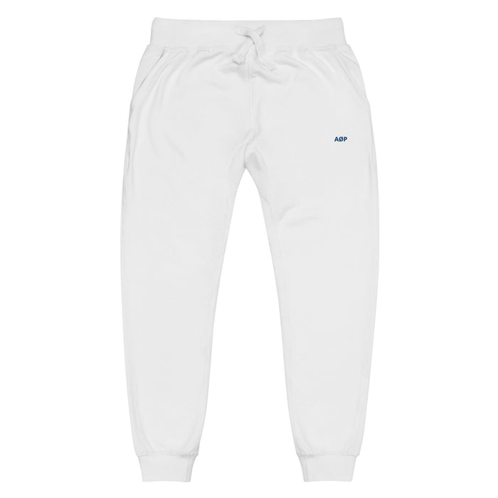 AØP Evi joggers - White/Royal blue