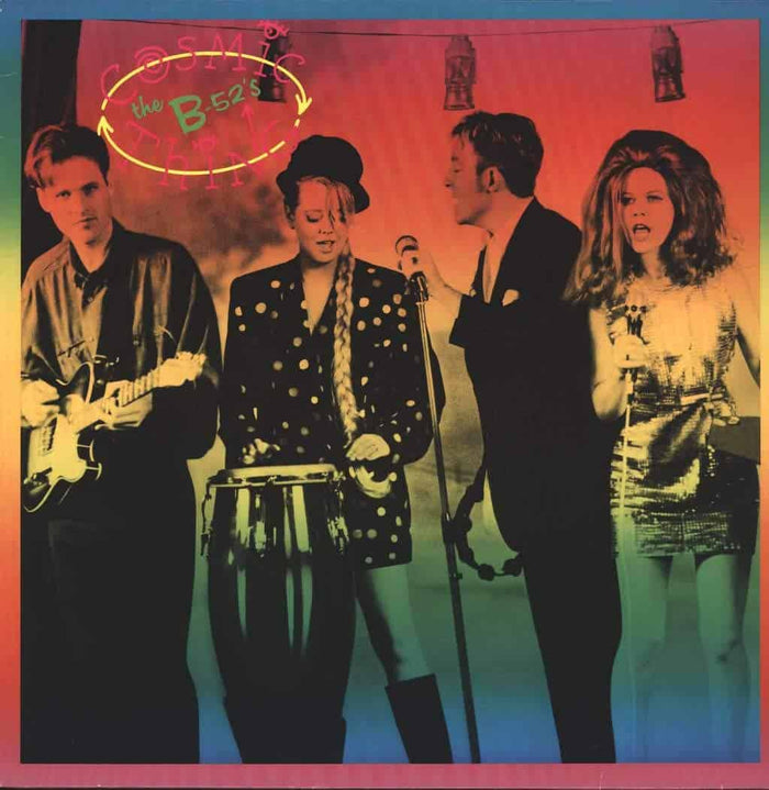 B-52's-Cosmic-Thing-vinyl-LP-record-album-front