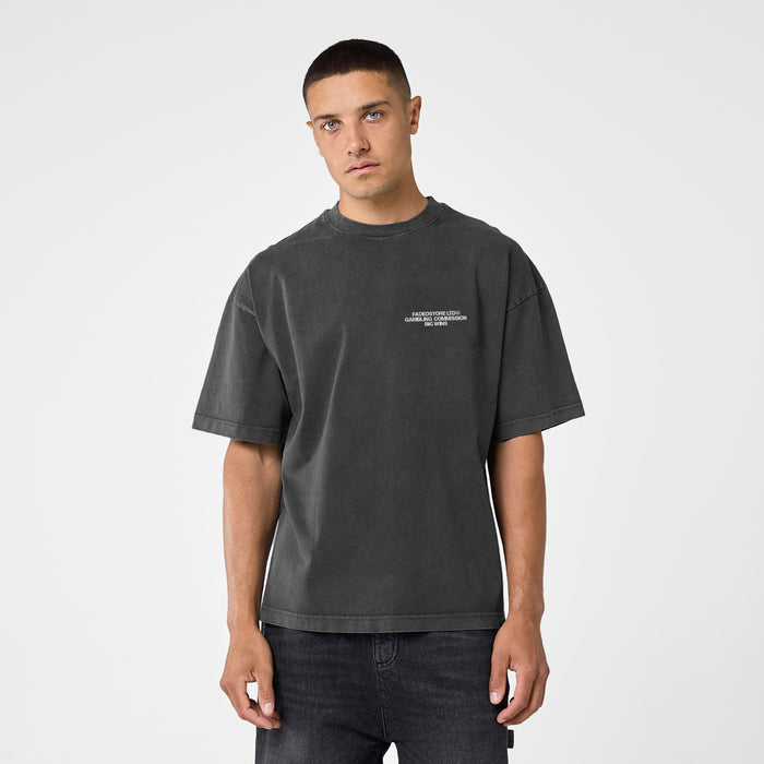 Big Wins T-Shirt | Black Wash