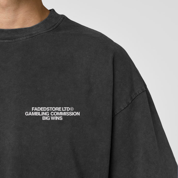 Big Wins T-Shirt | Black Wash