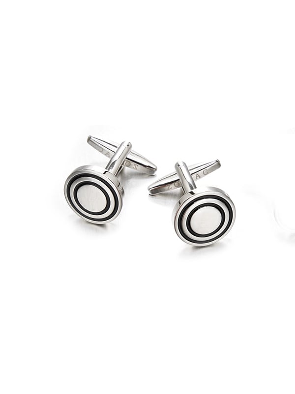 Black Enamel Cufflinks