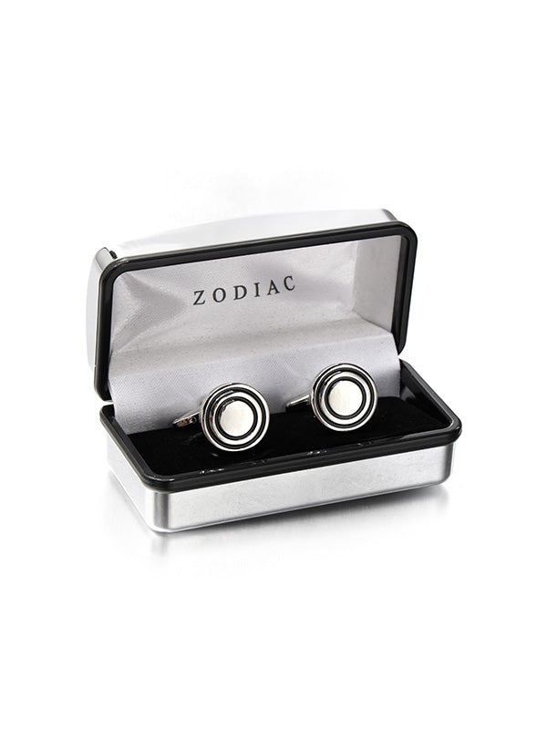 Black Enamel Cufflinks