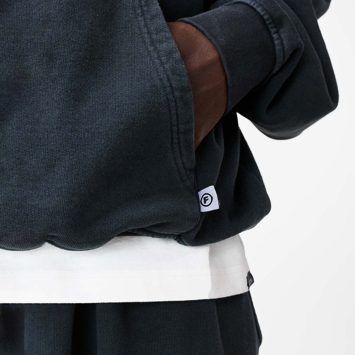 Blackletter Hoodie | Washed Black