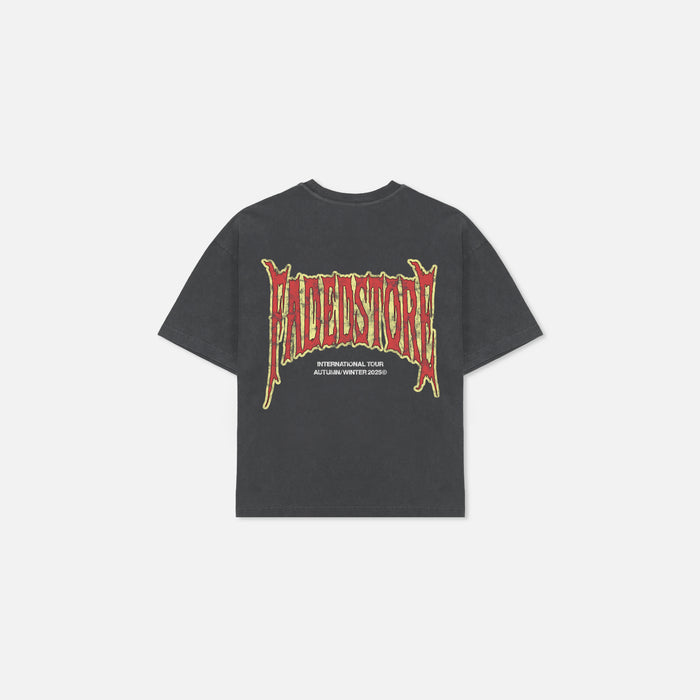 Blackletter T-Shirt | Washed Black