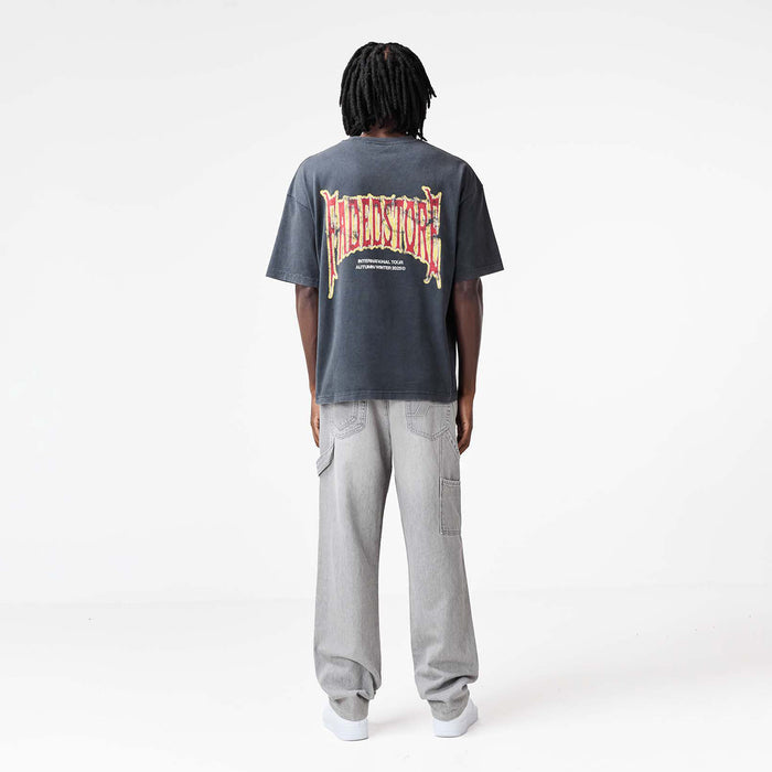 Blackletter T-Shirt | Washed Black