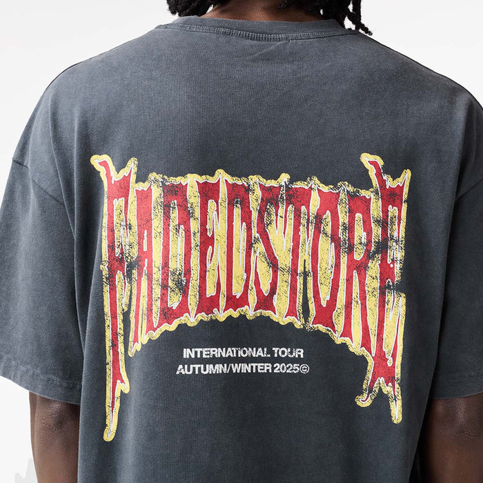 Blackletter T-Shirt | Washed Black
