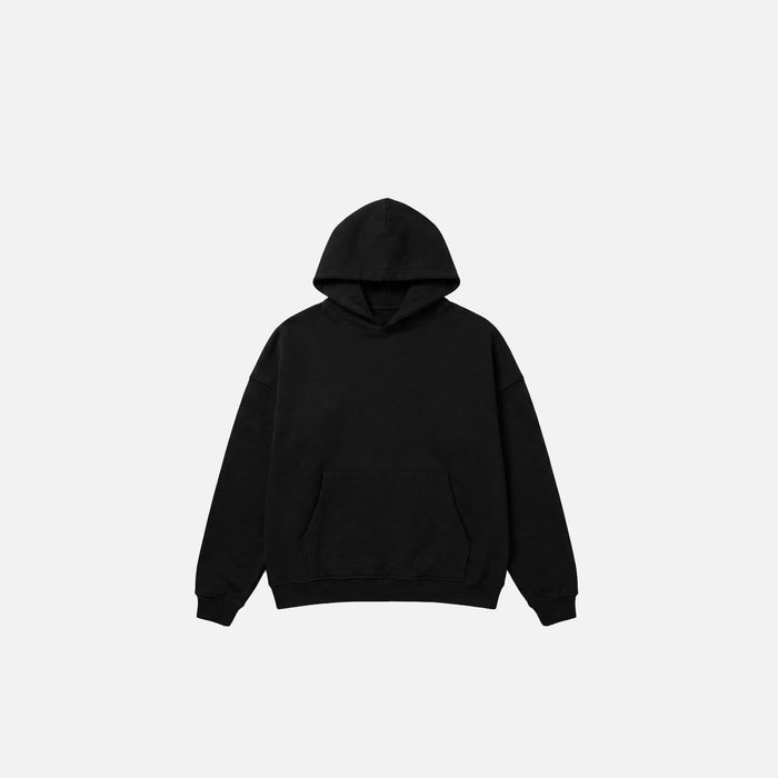 Box Fit Hoodie | Black