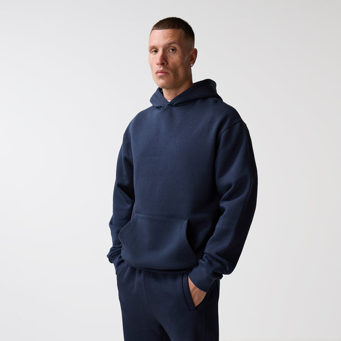 Box Fit Hoodie | Navy