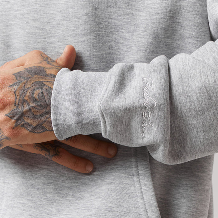 Box Fit Tracksuit | Grey Marl