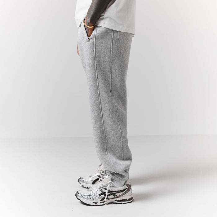 Box Fit Tracksuit | Grey Marl