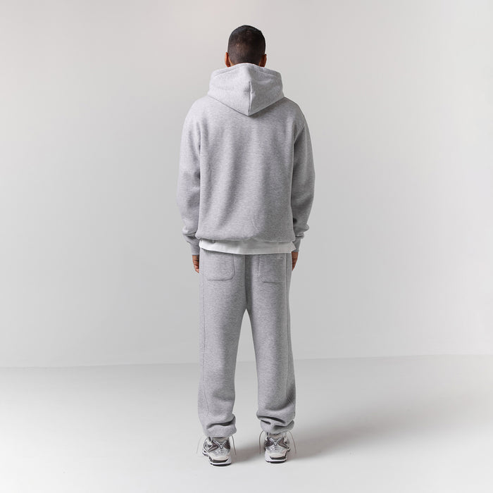 Box Fit Tracksuit | Grey Marl