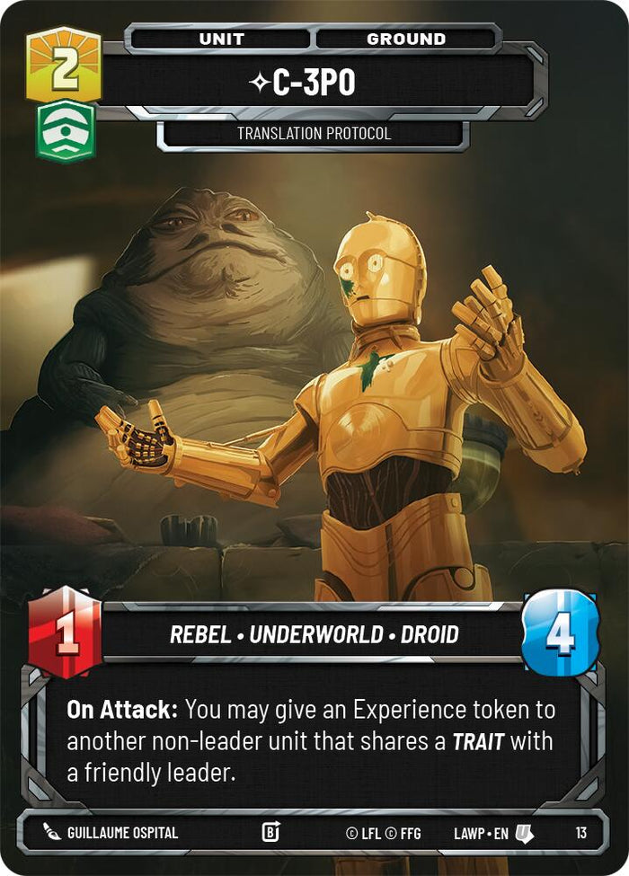 C-3PO - Translation Protocol (13) (13) [A Lawless Time: Weekly Play] - Shop at xdovtoxtgo