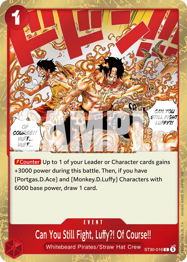 Can You Still Fight, Luffy?! Of Course!! [Starter Deck EX: Gear 5] - Shop at xdovtoxtgo