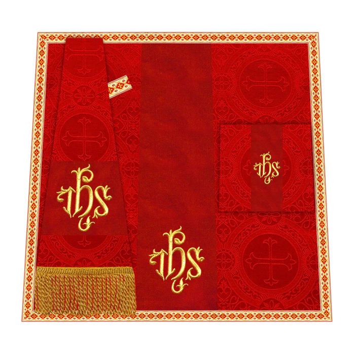 Damask / IHS / Red