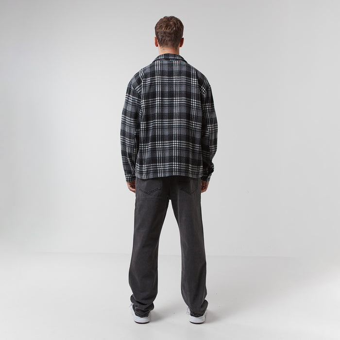 Check Flannel Shirt | Black