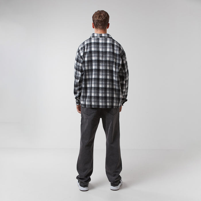 Check Flannel Shirt | Charcoal