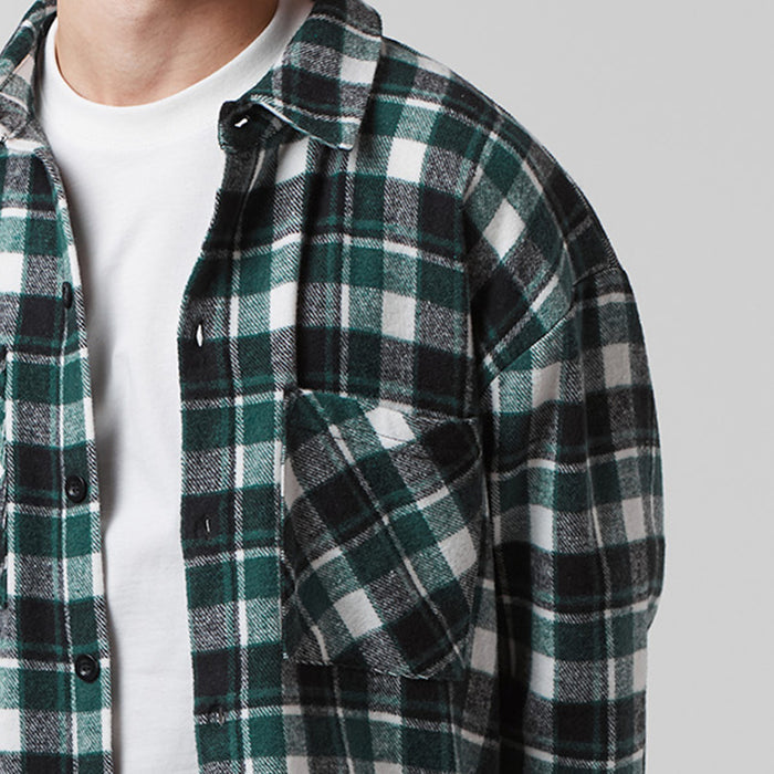 Check Flannel Shirt | Forest