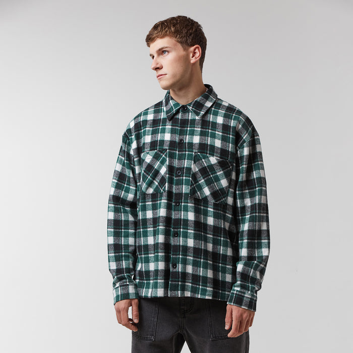Check Flannel Shirt | Forest