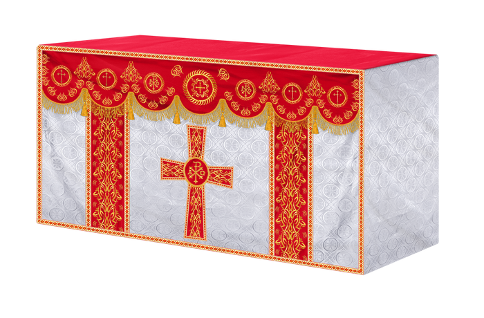 Damask / PAX / White - Red